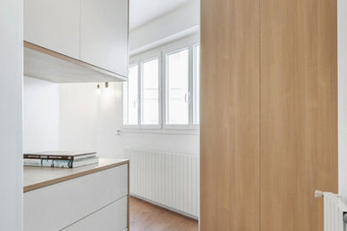 Idées déco pour une entrée contemporaine.