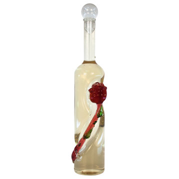 Twisted Rose Stem Bottle