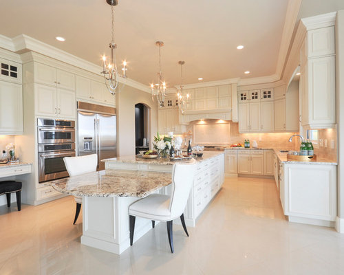 edmonton design classic Renovations Photos Stone Beige Tiled & Ideas, Kitchen Design with