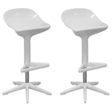 Stable and Versatile Bar Stool, Set of 2