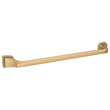Amerock Revitalize Traditional Towel Bar, Champagne Bronze, 18" Center-to-Center