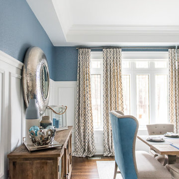 Rustic Chic with Blues