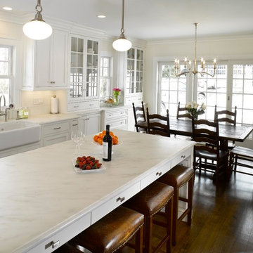 All White Kitchen