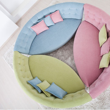 Lulu Chic Modern Sofa by Famaliving California