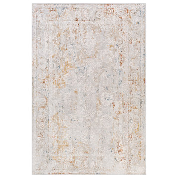 Carmel CRL-2307 Rug, Orange, 5'x7'3"