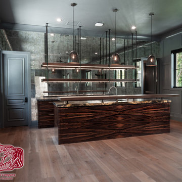 Ziricote Home Bar