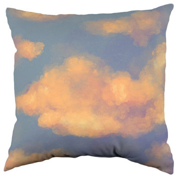 Sunset Clouds Double Sided Pillow, 16"x16"