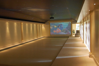 Swimming Pool Cinema System