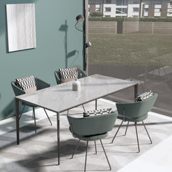 Minimalist Table &ndash; Innovation S - Sicily Grey - Dining Tables