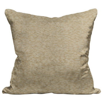 Torrs Pillow, Sand, 22" X 22"