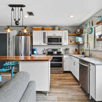 Palm Bay Coastal Industrial Kitchen