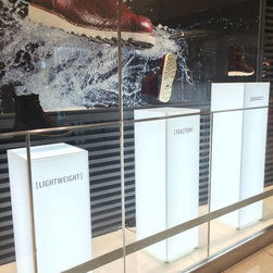 Lighted Pedestal - Sign White Acrylic (UGG) - Products