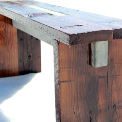 Boathouse Bench 02 - Accent And Storage Benches