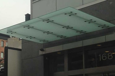 Glass Canopy Design, Manufacturing and Installation
