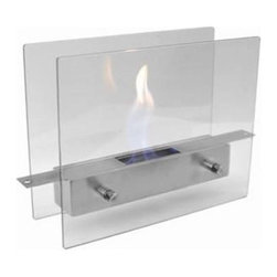Nova  - Modern Ventless Ethanol Fireplace - Indoor Fireplaces