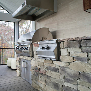 Azek Deck, Screen Porch with Kitchen