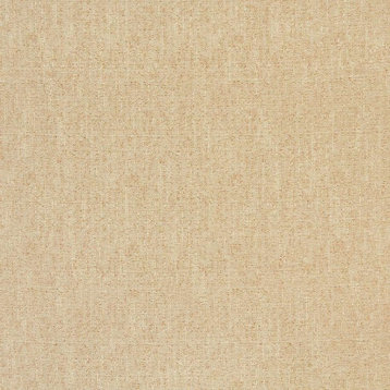 Beige, Textured Solid Jacquard Woven Upholstery Fabric By The Yard