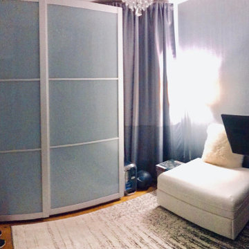 Lady's Dressing Room and Lounge - Maximizing Shared Space in NYC Apartment