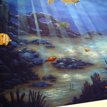 All Sea Life Murals and Painting Projects over the years by Mural Art LLC