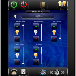 Lighting Control page - Home Electronics