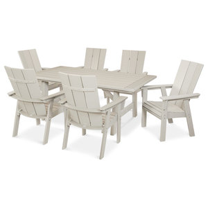 Polywood Rustic Farmhouse 39 X 75 Dining Table Transitional Outdoor Dining Tables By Polywood Houzz