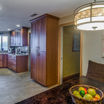 Bayside home kitchen fitting for a growing family with a Northwest feel