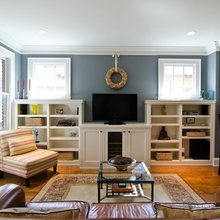 built in family room