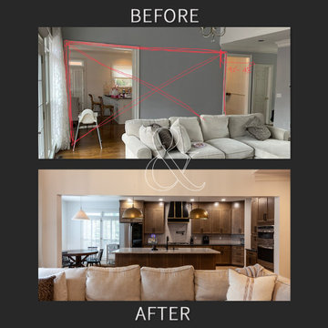 MAPLE LATTE KITCHEN REMODEL