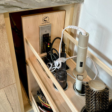 Bathroom Vanity In-Drawer Outlets