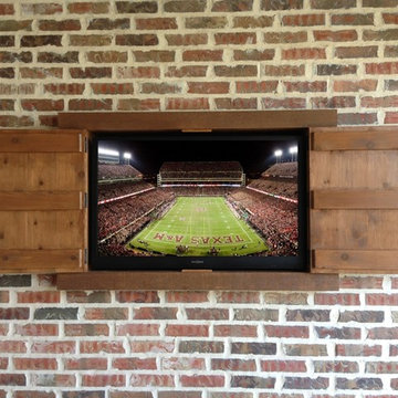Rustic TV Cabinet