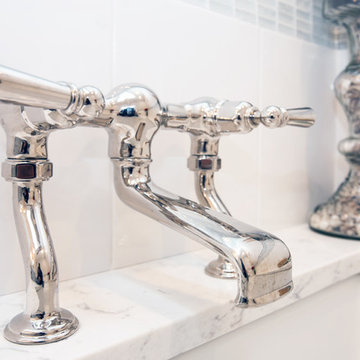 Master Bath with Style and Glamor - Hanover, MA