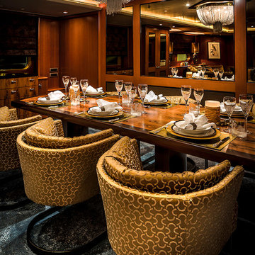 Mega yacht interior