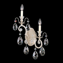Schonbek Renaissance 6 Light Sconce in Traditional style - Lighting