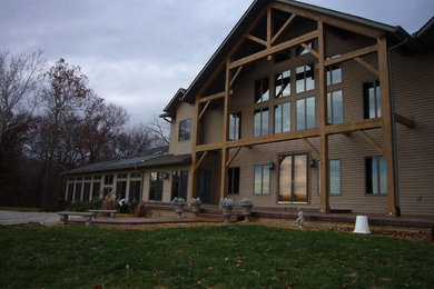 Example of a mountain style exterior home design in Other