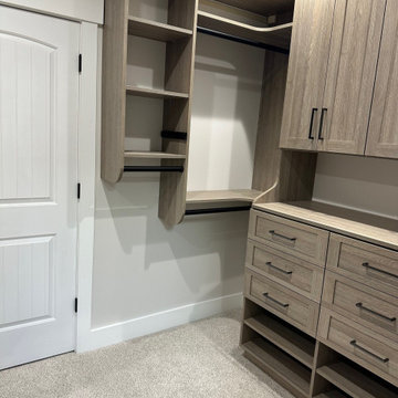 Master closet storage upgrade!