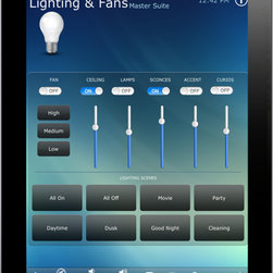 Smart Home Touch Screen - Lighting