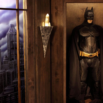 Batman Themed Theatre  Lighting & Interior Design  Little Rock AR.