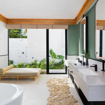 Luxury Hotel Bathroom Project – Custom Solid Surface Bathtubs