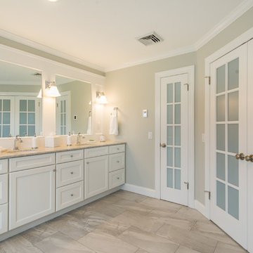 Before & After Bathroom remodel in Green Township
