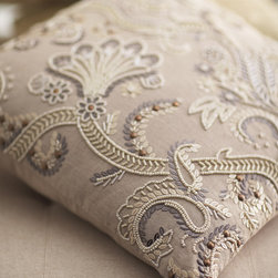 Legends&reg; Beaded Floral Pillow Cover - Products