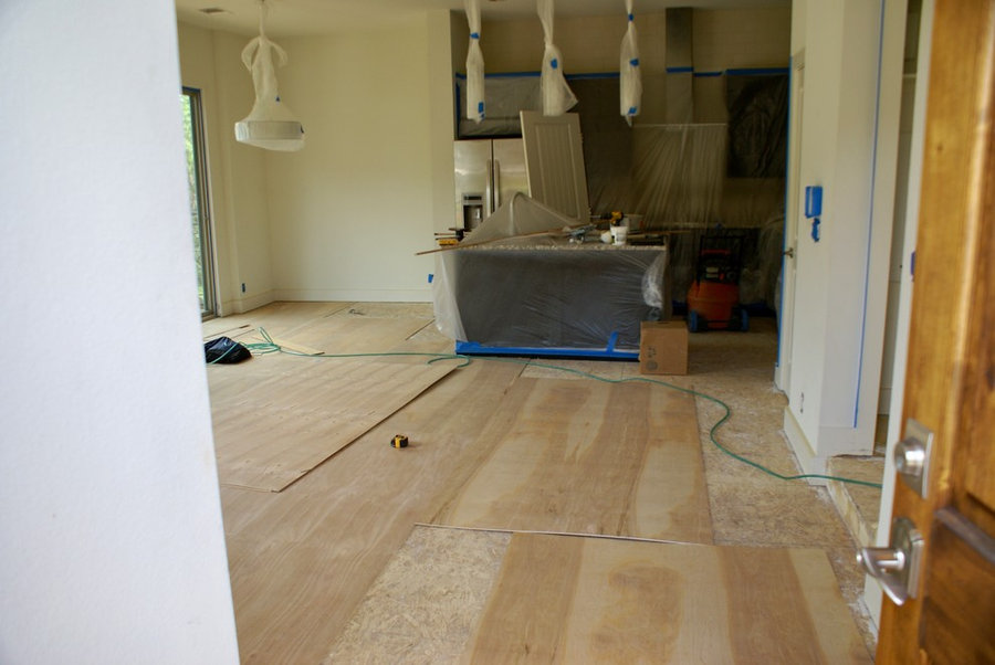 Flooring and paint
