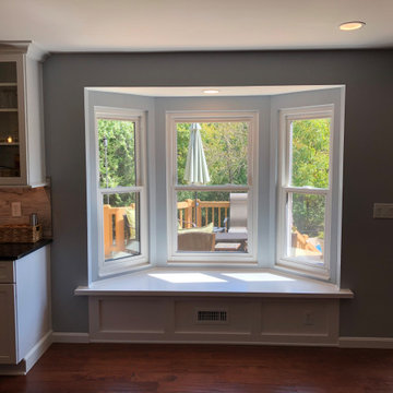 Custom bay window bench seat