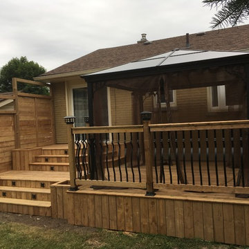 Custom two level deck