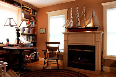 Elegant home office photo in Other