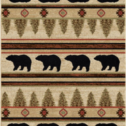Rustic Area Rugs by Mayberry Rugs