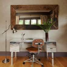 rustic mirror