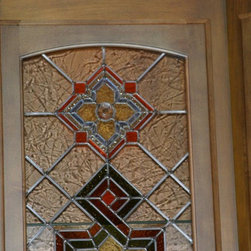 Custom Built-ins & Stained Glass - Bookcases