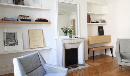 Houzz Tour: A Classic Parisian Apartment Gets a Contemporary Makeover