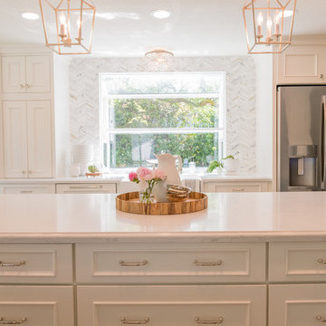 White Kitchen with Timeless Appeal