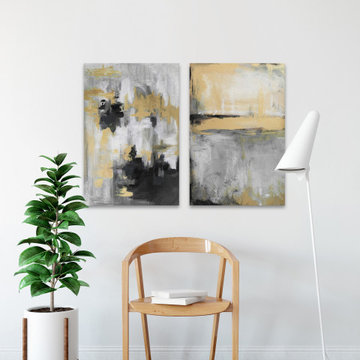 Dark Cream Diptych